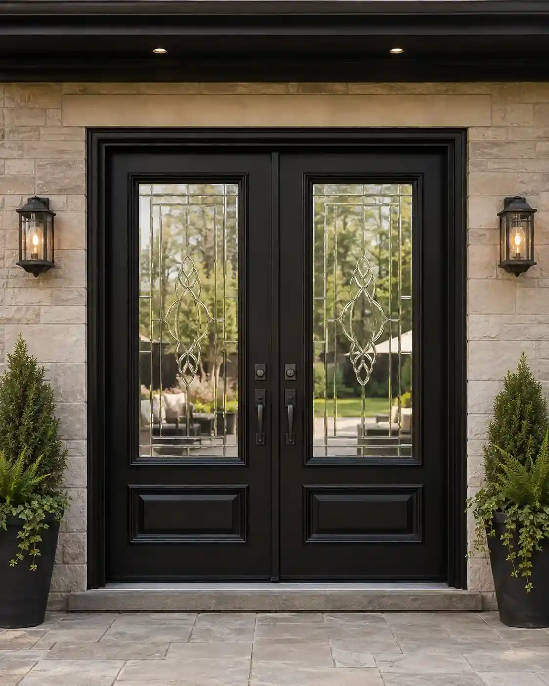 Custom Fiberglass Back Door Installed in Toronto