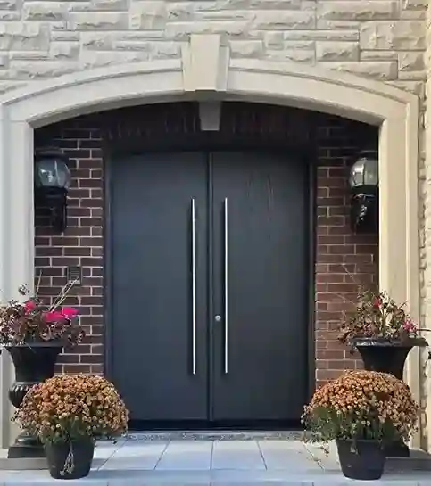 Custom Front Double Door By EHI Custom Doors